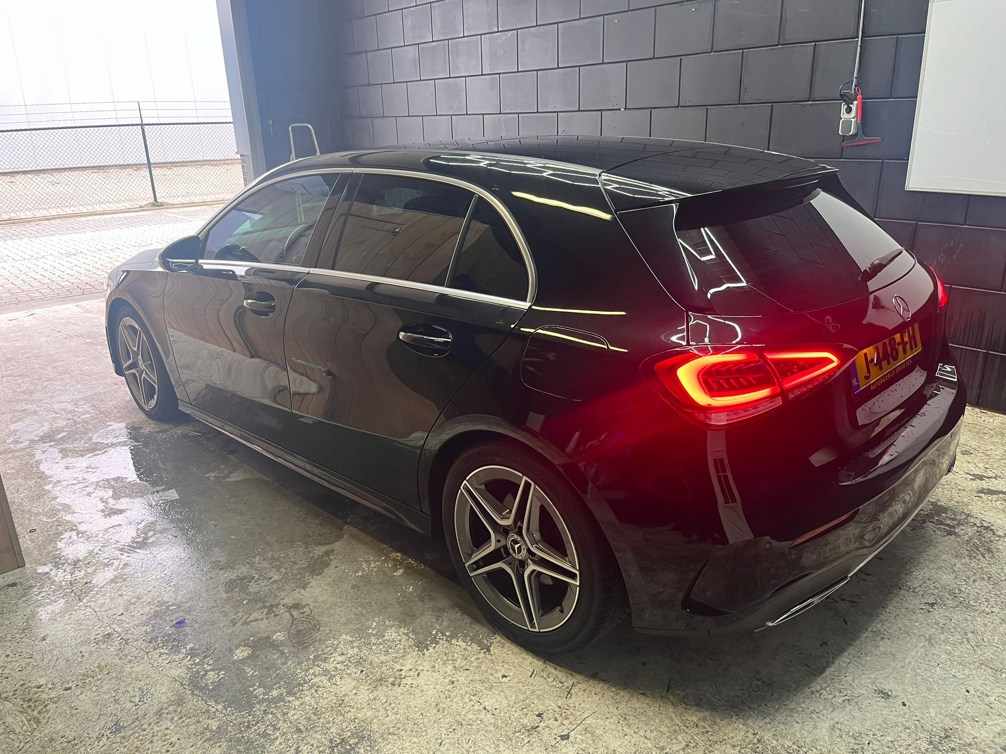 Mercedes A-Klasse volledig getint